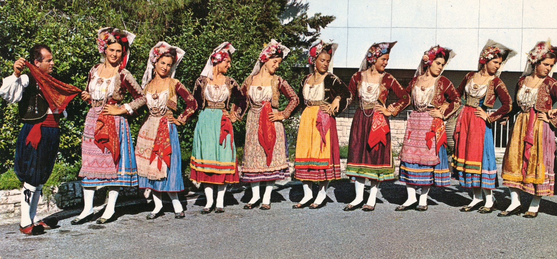Traditional dance performance in Corfu  artifact