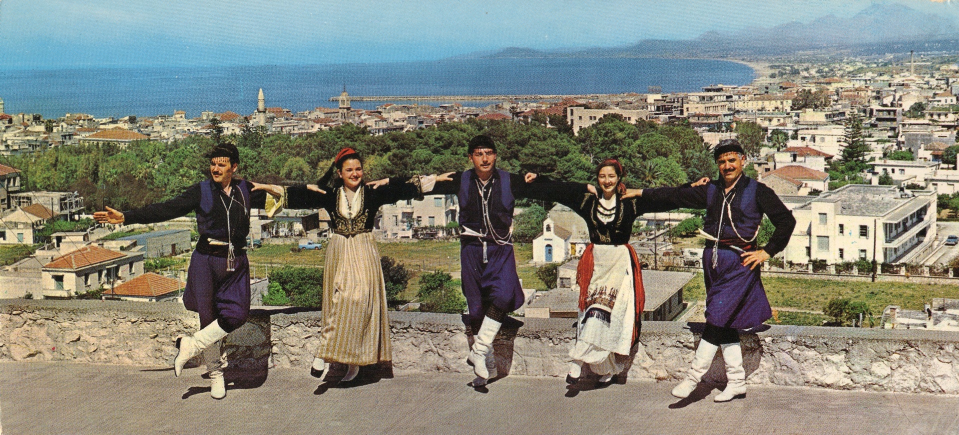 Traditional dance performance in Rethymno, Crete artifact