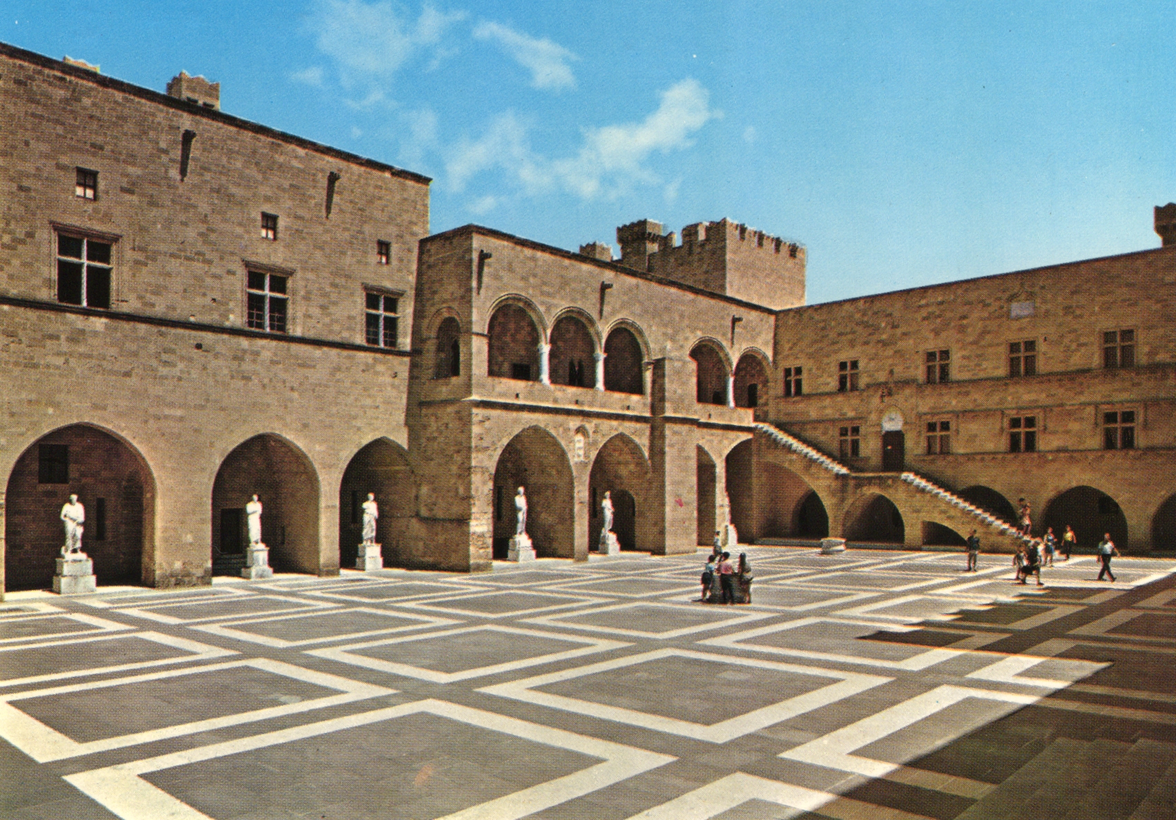 Palazzo dei Cavalieri in the city of Rhodes artifact