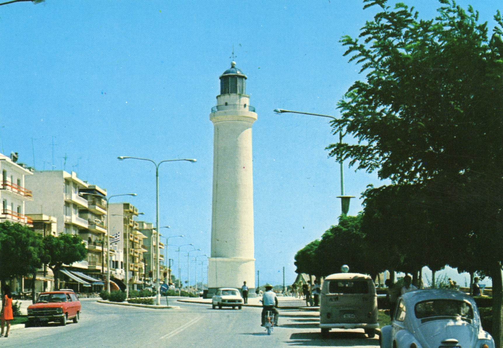 The iconic lighthouse at the port of Alexandroupolis artifact