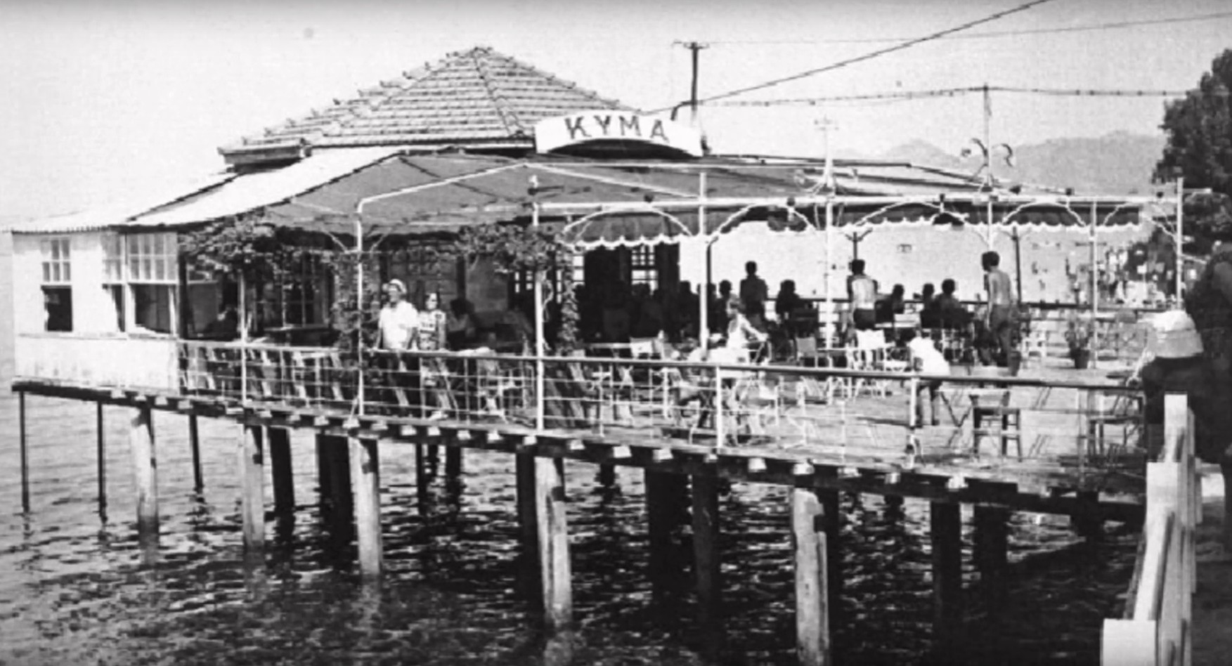 The historic KYMA pavilion in Aedipsos is undergoing restoration  artifact