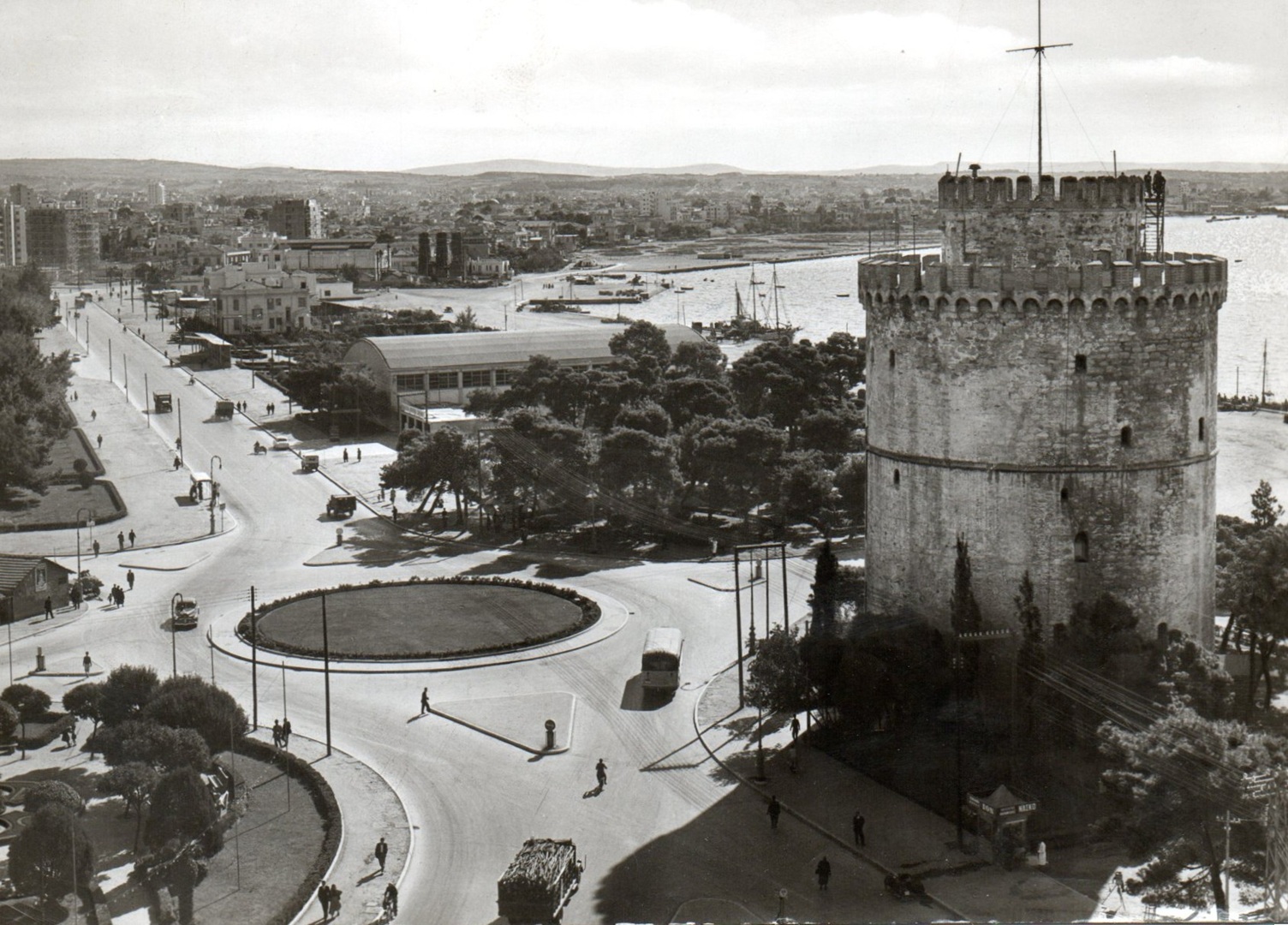 Thessaloniki, the White Tower prior to the construction of the New Promenade Quay artifact