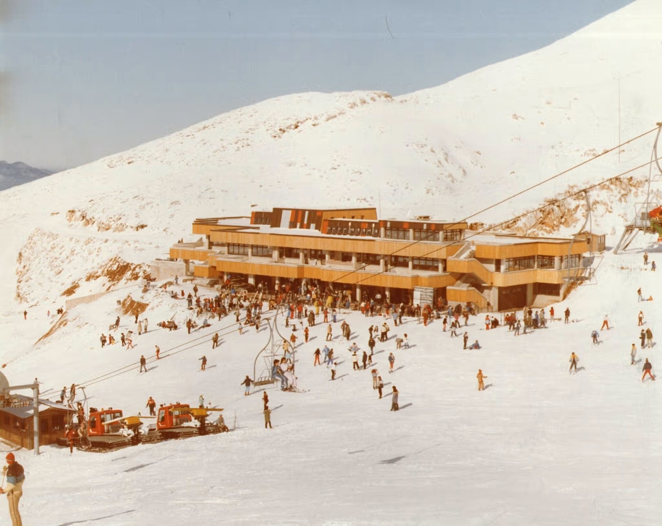 Kellaria Ski Centre on Mount Parnassus 1981 artifact